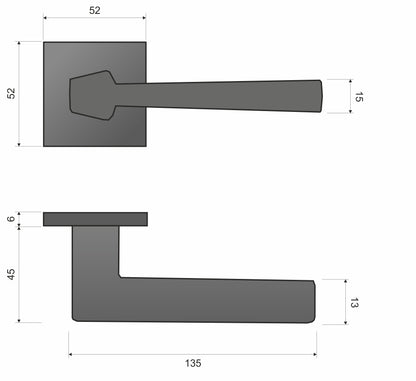 Klamka Infinity Line Diamond Fit