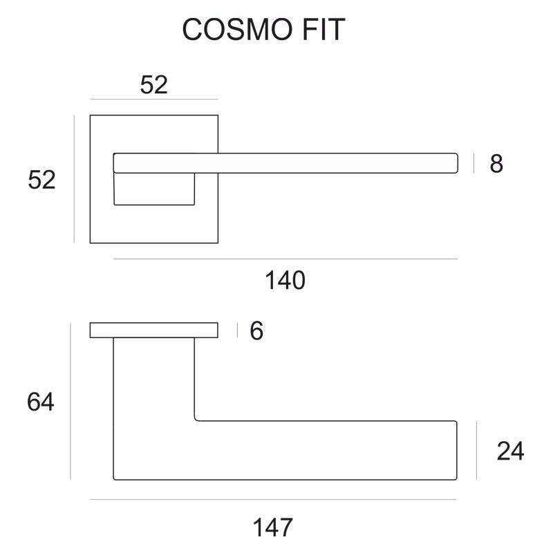 Klamka VDS Cosmo Fit