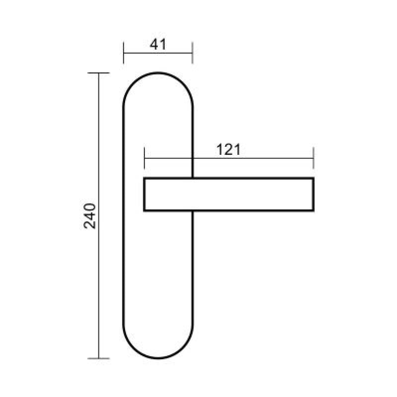 Klamka VDS Slick WC