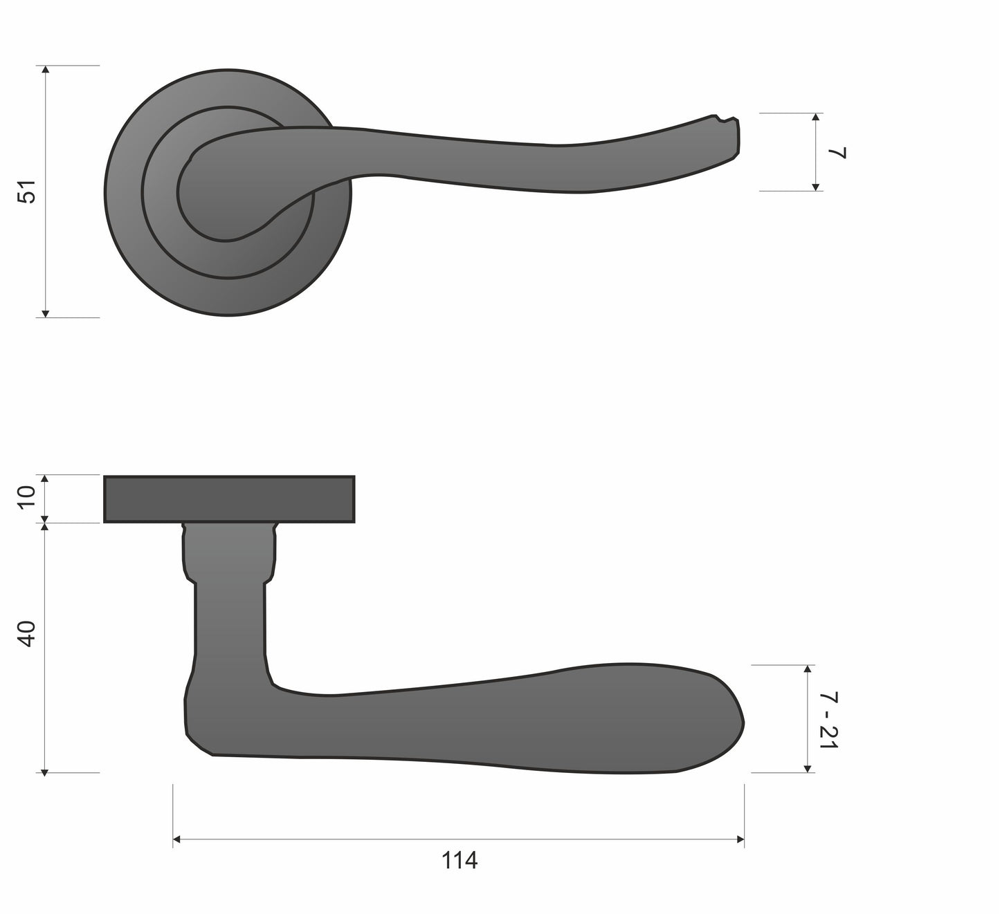 Klamka Infinity Line Julia