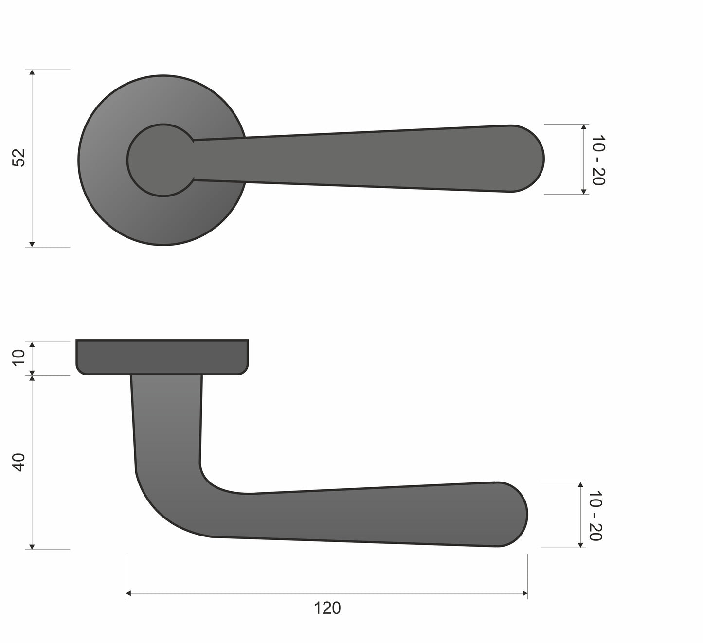 Klamka Infinity Line Lea