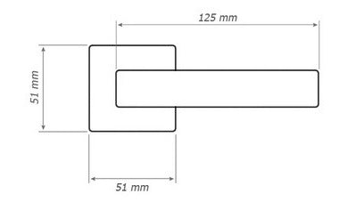 Klamka Infinity Line Carlo