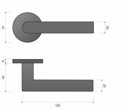 Klamka Infinity Line Ronda