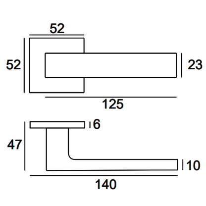 Klamka VDS Warna Fit