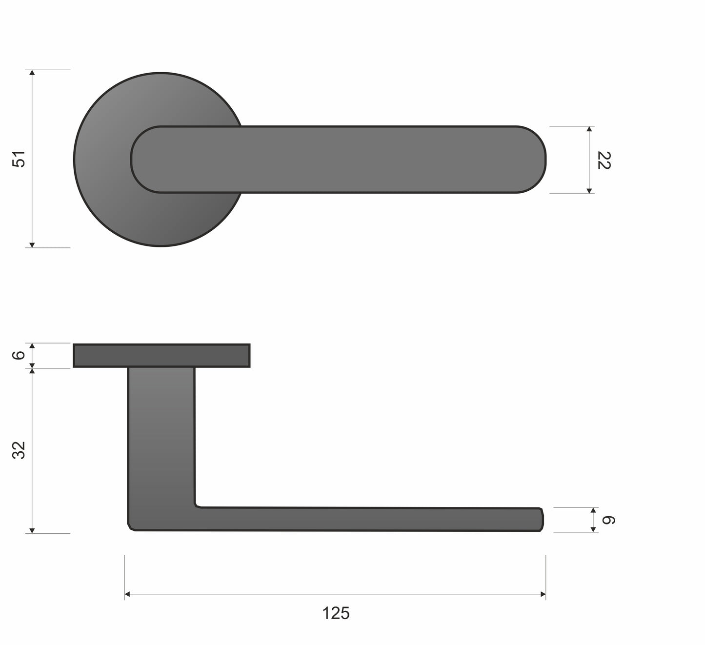 Klamka Infinity Line Wenus Fit